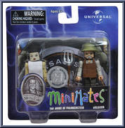 Bride of Frankenstein / Villager from Universal Monsters - Minimates - Toys R Us - Wave 2 manufactured by Diamond Select [Front]