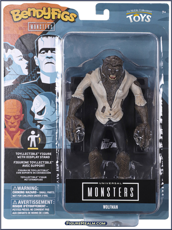 Wolfman - Universal Monsters - Bendyfigs - Noble Toys Action Figure