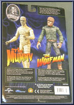 Mummy from Universal Studios (Home of the Original Monsters) - Toys R Us manufactured by Diamond Select [Back]