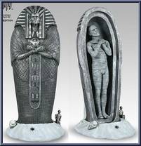 Mummy & Sarcophagus (Boris Karloff) Action Figure