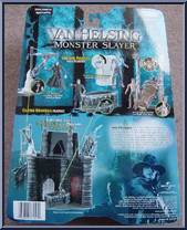 Van Helsing (with Grappling Hook) from Van Helsing - Deluxe Figures manufactured by Jakks Pacific [Back]