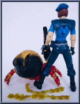 Jill Valentine / Web Spinner from Video Game Super Stars Presents - Resident Evil manufactured by Toy Biz [Loose]