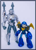 War Machine vs. Mega Man