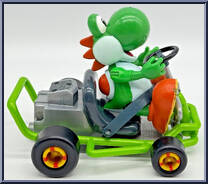 Yoshi from Video Game Super Stars Presents - Mario Kart 64 manufactured by Toy Biz [Loose]