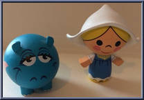 Dutch Girl / Hippo from Vinylmation - Park Starz - Series 2 manufactured by Disney [Loose]