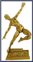 Glorious Gold Blank (Female) from Vitruvian H.A.C.K.S - Blanks manufactured by Boss Fight Studio [Loose]