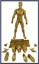 Glorious Gold Blank (Male) from Vitruvian H.A.C.K.S - Blanks manufactured by Boss Fight Studio [Loose]
