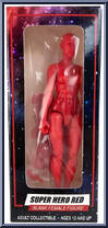 Superhero Red Blank (Female) from Vitruvian H.A.C.K.S - Blanks manufactured by Boss Fight Studio [Front]