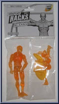 Transparent Orange from Vitruvian H.A.C.K.S - Blanks manufactured by Boss Fight Studio [Front]