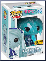 Hatsune Miku (Crystal) from Vocaloid - Pop! Vinyl Figures manufactured by Funko [Front]