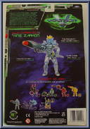King Zarkon (Galaxy Garrison Spy) from Voltron - Third Dimension - Lion Force Humans manufactured by Trendmasters [Back]