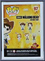 Carl (Bloody) from Walking Dead - Pop! Vinyl Figures manufactured by Funko [Back]