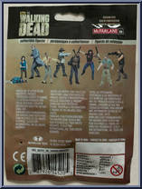 Daryl Dixon from Walking Dead - Construction Sets - Blind Bags - Series 1 manufactured by McFarlane [Back]