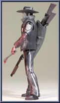 Officer Rick Grimes & Michonne (Bloody B&W) from Walking Dead - Comic Series 1 manufactured by McFarlane [Loose]