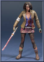 Michonne (Bloody Hooded) (Skybound) Action Figure