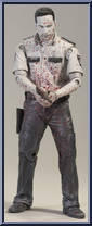 Deputy Rick Grimes (B&W / Bloody) Action Figure