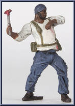 Tyreese from Walking Dead - Construction Sets - Blind Bags - Series 2 manufactured by McFarlane [Loose]