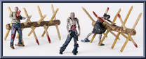 Walker Barrier from Walking Dead - Construction Sets manufactured by McFarlane [Loose]