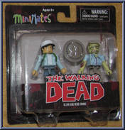 Glenn / Nerd Zombie from Walking Dead - Minimates - Exclusives manufactured by Diamond Select [Front]