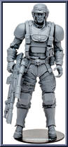 Cadian Veteran Guardsman (Artist Proof) from Warhammer 40,000 - Darktide - Basic Series manufactured by McFarlane [Loose]