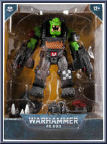 Ork Meganob (Buzzsaw) from Warhammer 40,000 - Megafigs manufactured by McFarlane [Front]