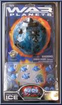 Planet Ice from War Planets - Planets manufactured by Trendmasters [Front]