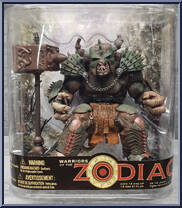 Taurus from Warriors of the Zodiac - Series 1 manufactured by McFarlane [Front]