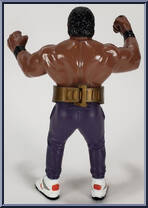 Butch Reed "Doom" (Red Nike Swoosh) from WCW - Series 1 - Released in US manufactured by Galoob [Loose]