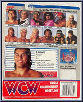 El Gigante from WCW - UK Exclusives manufactured by Galoob [Back]