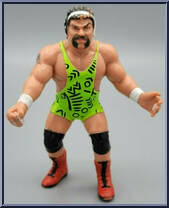 Rick Steiner (Green Singlet) from WCW - Series 2 - Released in UK manufactured by Galoob [Loose]