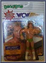 Lex Luger from WCW - Bend-Ems manufactured by Just Toys [Front]