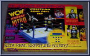 Ultimate Ring / Cage / Sting / Hollywood Hogan from WCW Monday Nitro - Box Sets manufactured by Original San Francisco Toymakers [Front]