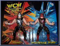 Sting / Wolfpack Sting from WCW - Special Editions manufactured by Original San Francisco Toymakers [Front]