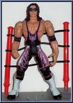 Bret Hart from WCW - Ring Fighters - Corner manufactured by Toy Biz [Loose]