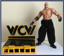 Goldberg from WCW - Bruisers manufactured by Toy Biz [Loose]