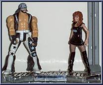 Power and Beauty (Macho Man & Elizabeth) from WCW - Multi-Packs manufactured by Toy Biz [Loose]