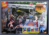 Monday Nitro Arena from WCW - Playsets manufactured by Toy Biz [Front]