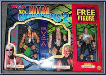 Nitro Champions 2 (Scott Steiner / Sid Vicious / Kidman) from WCW - Multi-Packs manufactured by Toy Biz [Front]