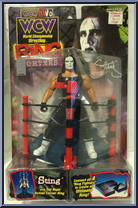 Sting from WCW - Ring Fighters - Corner manufactured by Toy Biz [Front]