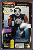 Sting (White and Black) from WCW - Bashin' Brawlers manufactured by Toy Biz [Back]