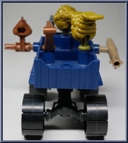 K.O. Kruiser from Wheeled Warriors - Monster Minds manufactured by Mattel [Loose]