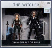 Ciri & Geralt of Rivia from Witcher - Multi-Packs manufactured by McFarlane [Front]