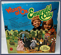Emerald City Playset from Wizard of Oz - Playsets manufactured by Mego [Front]