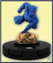 Beast from Wolverine and the X-Men - HeroClix - Basic Series manufactured by WizKids [Loose]