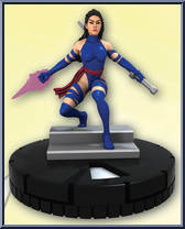Psylocke from Wolverine and the X-Men - HeroClix - Basic Series manufactured by WizKids [Loose]