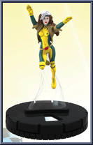 Rogue from Wolverine and the X-Men - HeroClix - Basic Series manufactured by WizKids [Loose]