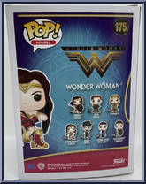 Wonder Woman from Wonder Woman - Pop! Vinyl Figures manufactured by Funko [Back]