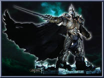 Arthas Menethil (The Lich King) from World of Warcraft (DC Unlimited) - Deluxe Figures manufactured by DC Direct [Loose]