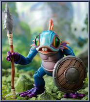 Fish Hero (Blue) (Murloc Set) Action Figure