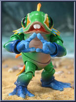 Fish Hero (Green) (Murloc Set) Action Figure